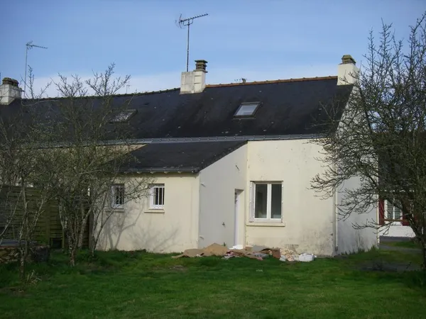 Loue maison de caractère, puits, jardin, garage en campagne. 90m² Sainte-Reine-de-Bretagne