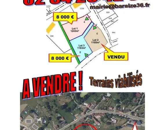 Terrain viabilise petit budget
