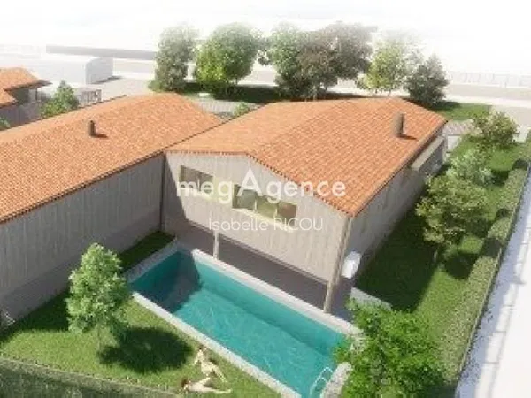 SAINT-GEORGES D'OLERON PLAGE, TERRAIN A BATIR 427m² viabilisé