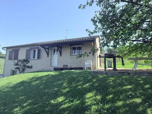 Maison et vue panoramique-5 minutes de Bergerac