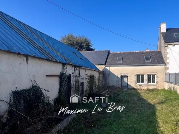 Maison 70 m2 et Longère 100 m2 à rénover, Concarneau