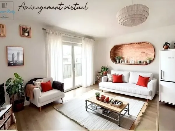 2 pièces avec balcon et parking - Résidence récente - Gare à pied