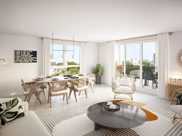 Superbe Appartement 58m²+ terrasse Marseille 13014 Hauts de Sainte-Marthe