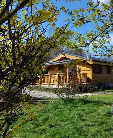 Jolie chalet sur terrain arboré