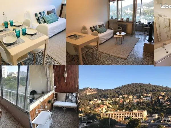 Appartement T3 de 65m² rénové et équipée (57m² loi Carrez) en location meublé situé dans la résidenc