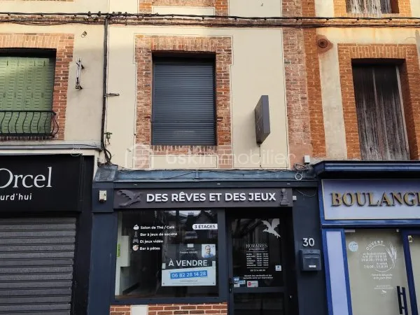 Fonds de commerce 6 pièces 80 m²