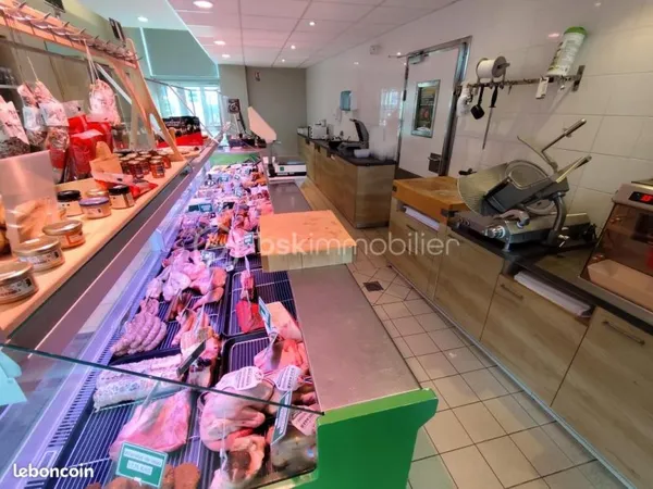 Commerce boucherie, charcuterie Luitre