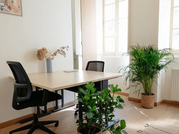 Bureau privé 2 postes coworking PLEIN CENTRE