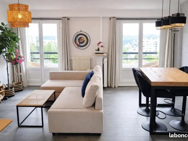 🏡 T2 meublé 58 m² - lumineux - balcons Est/Ouest - Caluire (Montessuy)