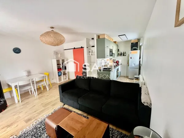 Appartement 2 pièces 44 m² - Nantes (44300) - Quartier Santos Dumont