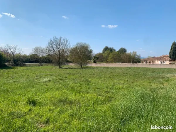 A fontanes (gard) terrain vaibilisé de 584 m2
