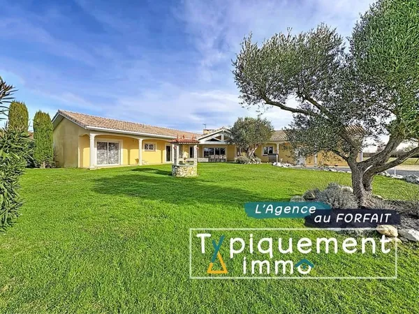 VILLA T5 238m² SUR TERRAIN DE 2815m² AVEC PISCINE