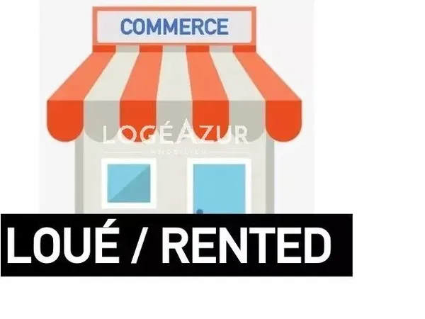LOCATION LOCAL COMMERCIAL - GOLFE JUAN CENTRE VILLE