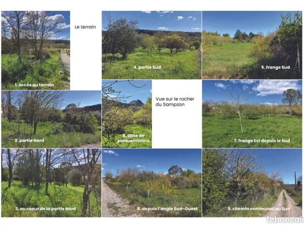 Terrain constructible emplacement privilégié