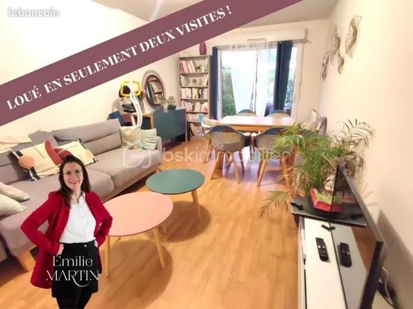 Appartement 2 pièces 46 m²