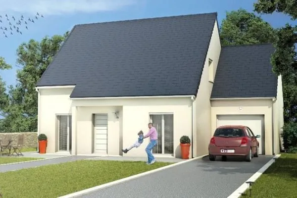 Combles aménagés 4 pièces 85 m²