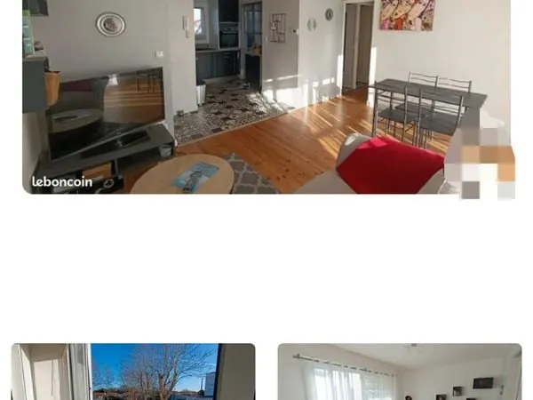 Appartement T3 54m2 la Rochelle petit marseille +cave