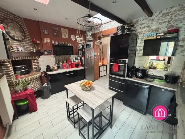 Maison Mitoyenne avec Garage