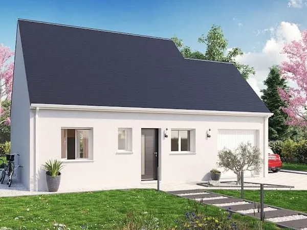 Maison 2 pièces 49 m²