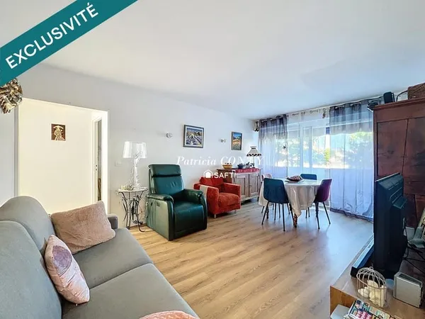 Appartement de 3 pièces entre métro et Village