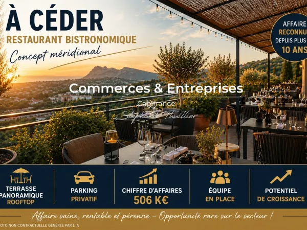 Fonds de commerce 3 pièces 200 m²