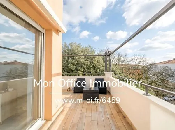 Référence : 6459-JAN. - Appartement 3 pièces à Aix-en-Provence + box+ cave + terrasse