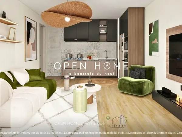 Appartement neuf 2 pièces 47 m² Strasbourg Cronenbourg