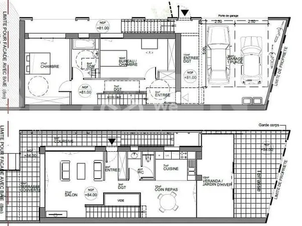 Terrain 440 m²