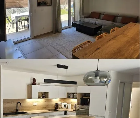 Appartement T3 - 67m2 - Jardin et terrasse - Exposition sud - Domène