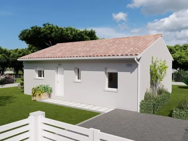 Maison neuve 2 chambres à Onesse-Laharie
