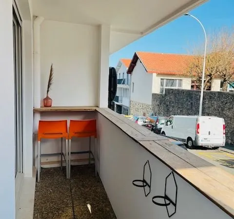 Centre-ville Biarritz, appartement T2 avec terrasse