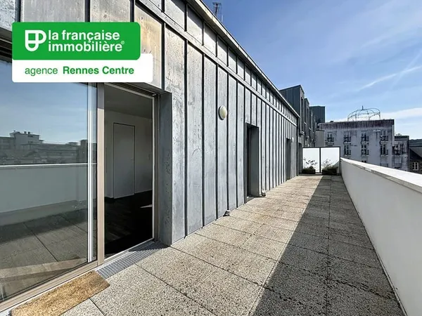 Appartement Rennes - Centre Ville - Le Mail - 5 pièces 114.05 m² - Garage et Parking - Double Terras