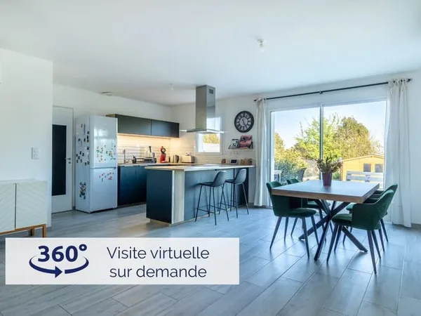 LE MUNG, MAISON PLAIN PIEDS, 100 M2, 3 CHAMBRES, GARAGE, JAR
