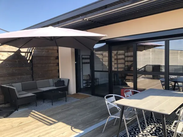 A louer à Marmande Grand appartement T4 meublé et climatis