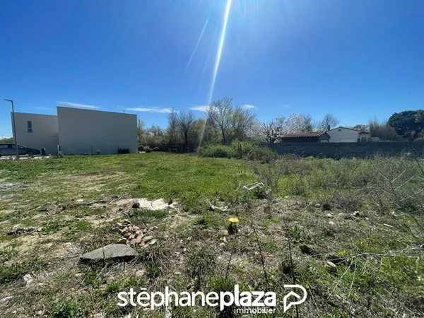 Plaza Immobilier - Plaisance du Touch - Terrain plat et viabilisé de 366 m2