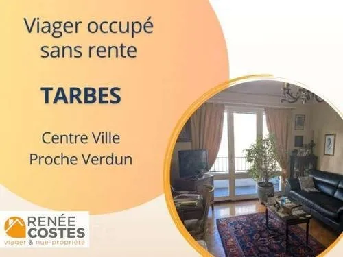 Vente en nue propriété - F97 ans - TARBES (65000)