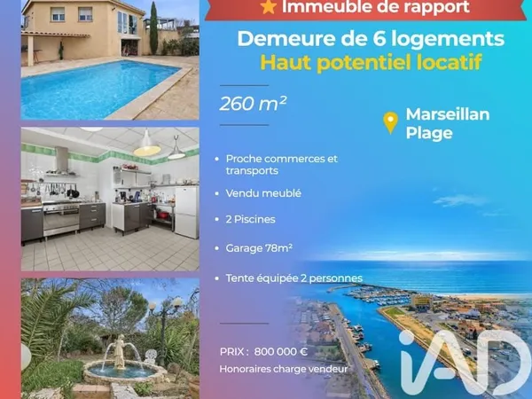 Vente Demeure 7 pièces