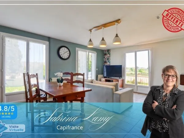 À vendre — Maison de 7 pièces (145 m²) sur terrain de 5 313 m² — Le Breuil (51)