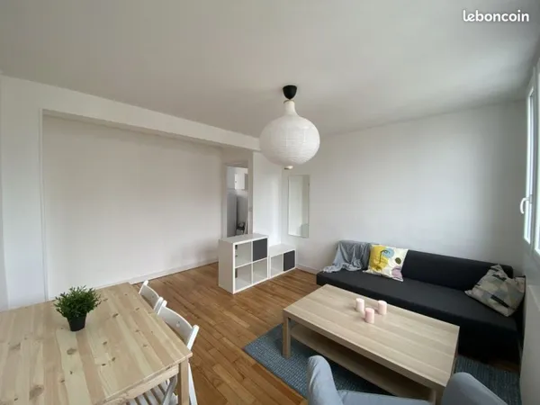 T3 meublé lumineux de 52 m² - Votre futur cocon en ville