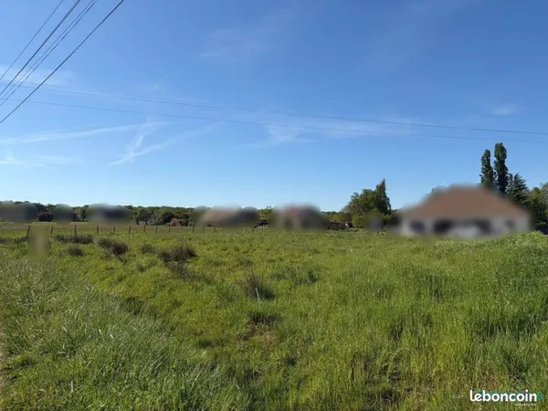 Terrain 1665 m² Saint-Martin-en-Bresse