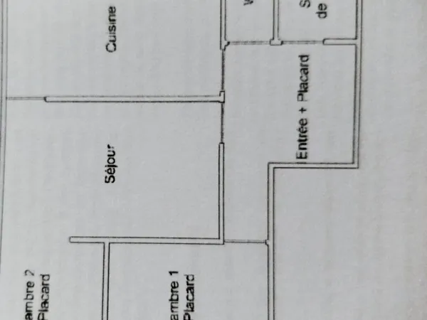 Appartement T3 pradette plus garage en supplément