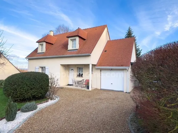 Maison à vendre proche Honfleur - 115 m² - 3 chambres - Terrain 757 m² - Vue Pont de Normandie - Ter