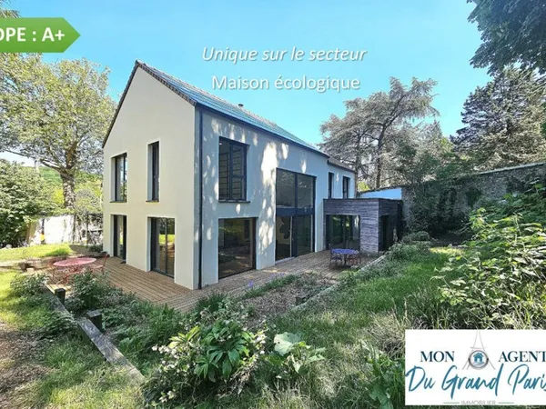 Maison écologique, passive à énergie positive à Jouy en Josas