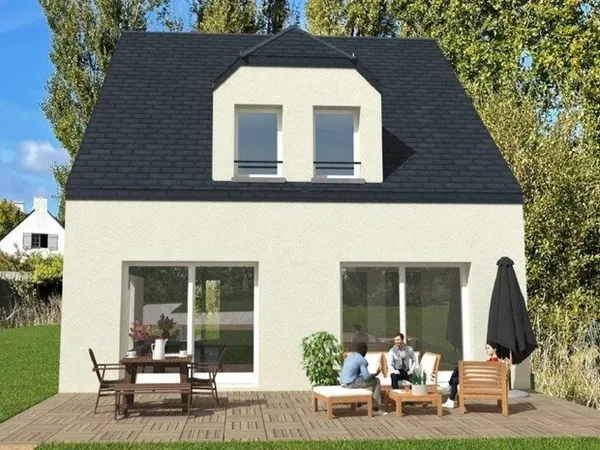 MAISON LA BAULE DE 130M2-LA BAULE QUARTIER BELSON-TERRAIN DE 635M2-GARAGE DE 16M2