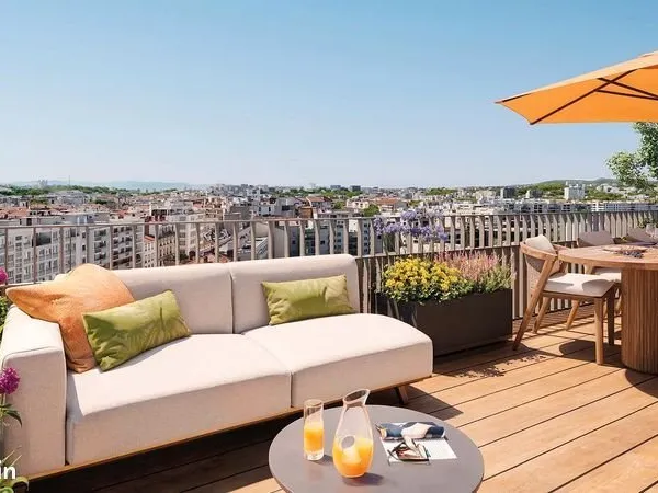 Appartement - 5 pièces - Au coeur du quartier Gratte-Ciel
