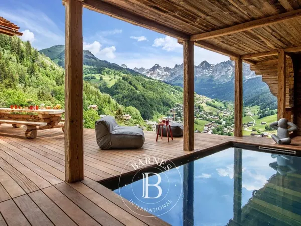 BARNES ARAVIS - LE GRAND BORNAND - CHALET D'EXCEPTION VUE PANORAMIQUE