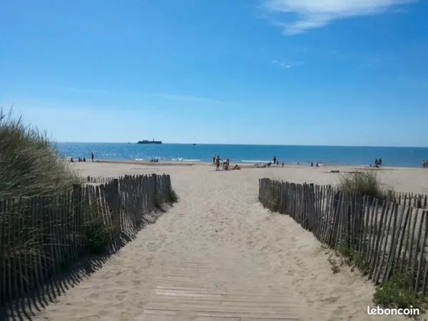 Studio 100m plage Richelieu