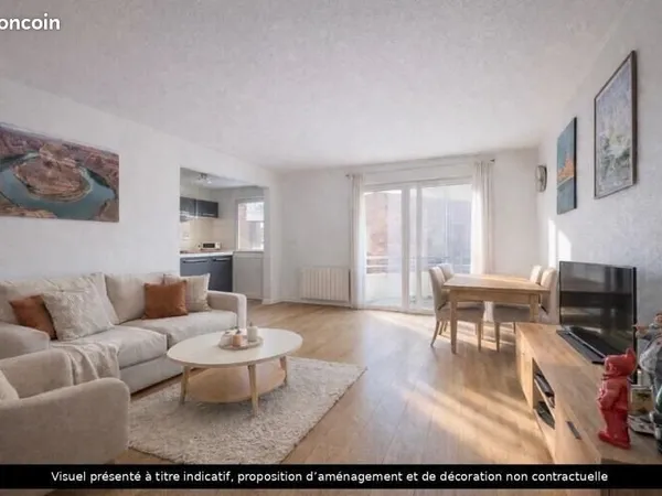 Appartement 2 pièces 46 m²