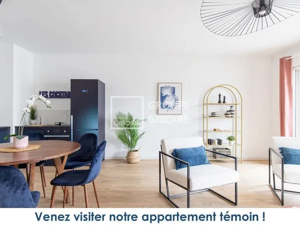 ACHAT - GROUPE GIBOIRE - APPARTEMENT TYPE 3 - CESSON-SEVIGNE - QUARTIER VIASILVA-LES PIERRINS