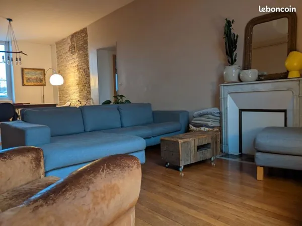 Appartement traversant de type 5 de 92 m²